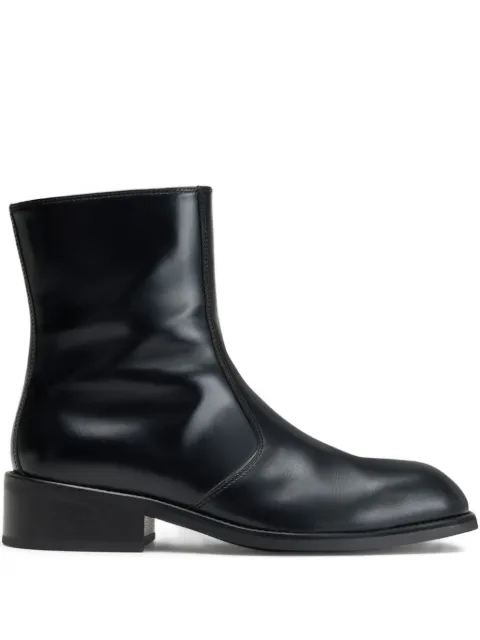 LEMAIRE square-toe boots Black FO0243LL0157