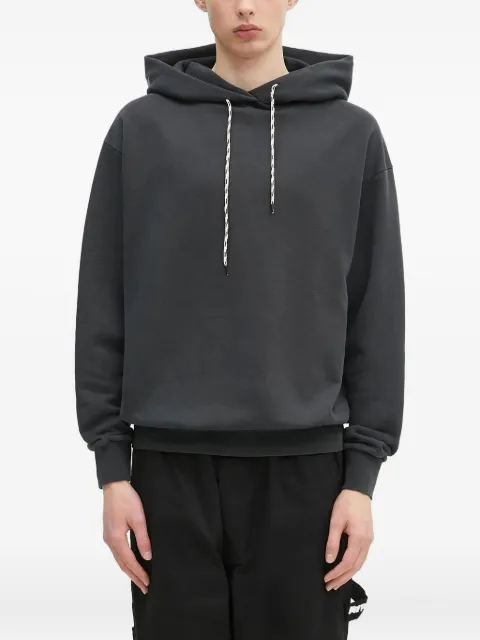 Aries drawstring-detail hoodie Black AR2001303