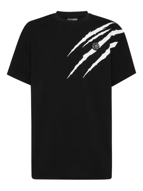 Plein Sport scratch regular t-shirt Black UAECMTK8579SJY001N