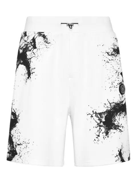 Plein Sport splash shorts White UAECMJT2688STE003N