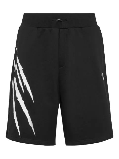 Plein Sport scratch shorts Black UAECMJT2687STE003N