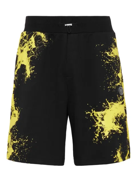 Plein Sport splash shorts Black UAECMJT2688STE003N