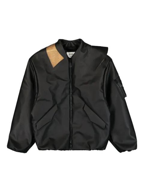 Doublet All Apple bomber jacket Black 25SS42BL220