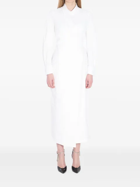 Max Mara Balzac shirt maxi dress White 2511221053600