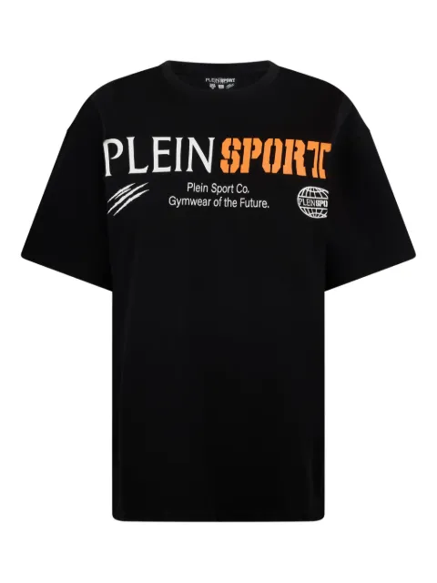 Plein Sport round-neck logo T-shirt Black AAECMTK8760STE003N