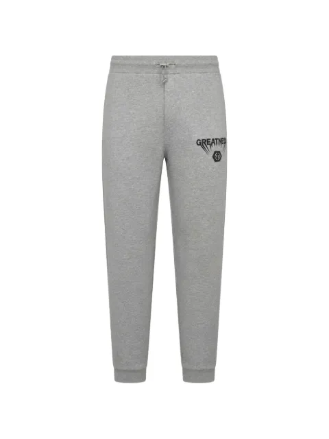 Philipp Plein fleece joggers Greatness Grey AAECMJT2719PTE180N
