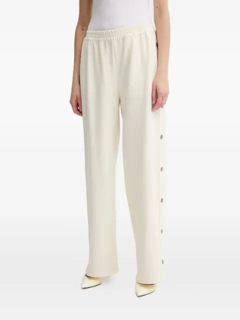 Ba&Sh Josta elastic-waist button-detail track pants Neutrals 1E25JOST