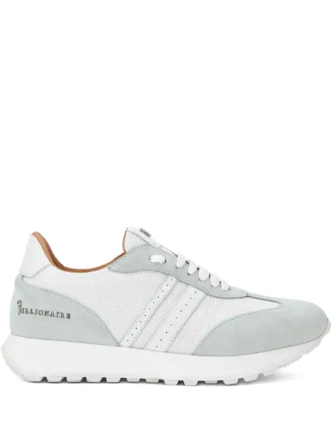 Billionaire panelled sneakers White RAESMSC4068BCO024N