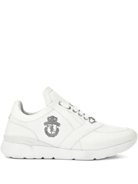 Billionaire Runner Crest sneakers White RAESMSC2890BLE001N