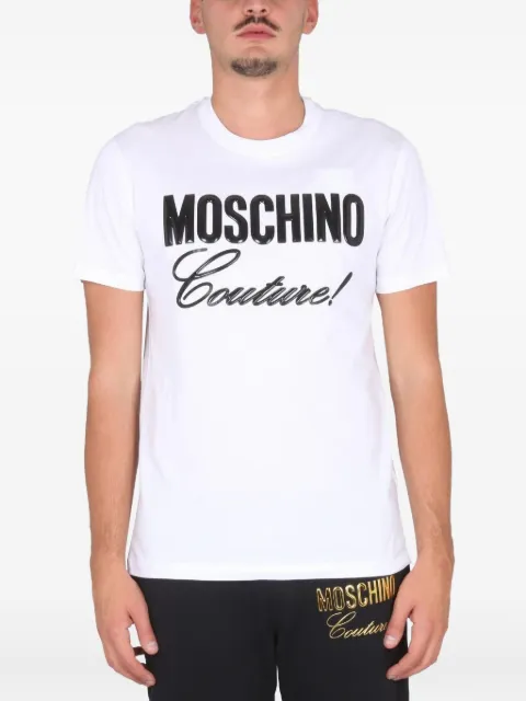 Moschino logo T-shirt White 07867241