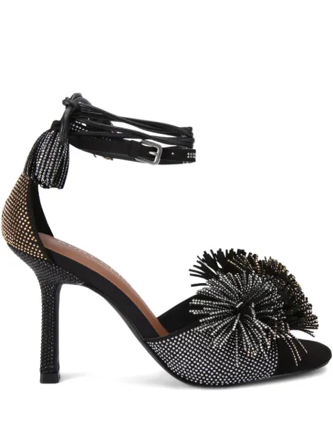 Kurt Geiger London 90mm Pom Pom sandals Black 4366105209
