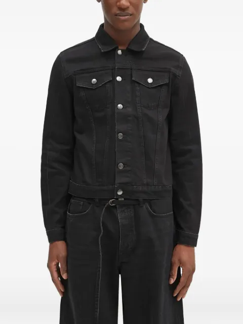 032c button-fastening denim jacket Black S25URD1921050