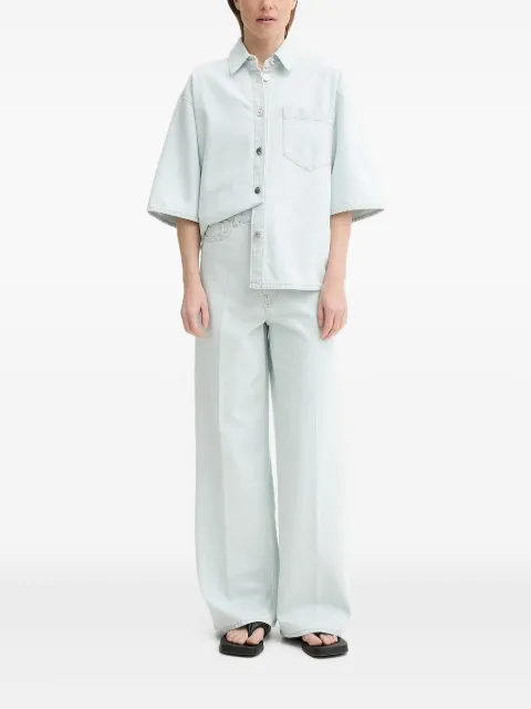 AERON short-sleeve pocket shirt Blue SH193570