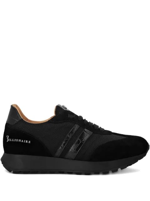 Billionaire panelled sneakers Black RAESMSC4068BCO024N