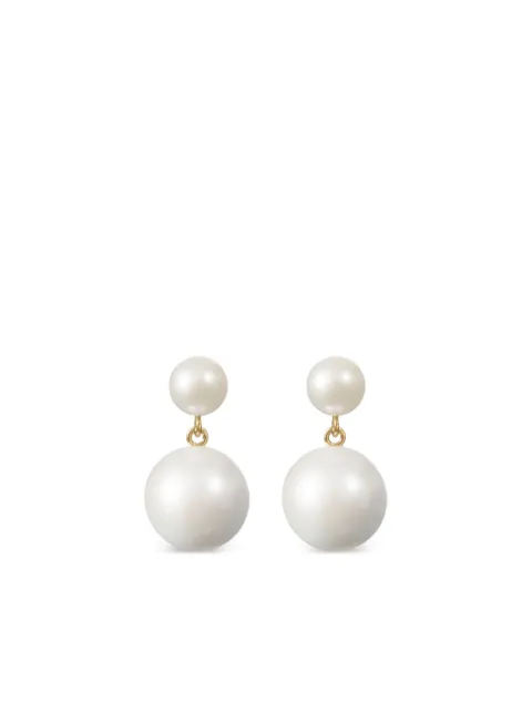 Sophie Bille Brahe 14K yellow gold Venus Moon earrings Yellow EA25PE2FW