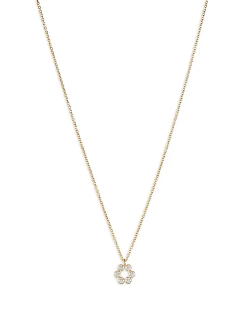 Sophie Bille Brahe 18K yellow gold Luna Diamant diamond pendant necklace Yellow NL25PEROUNDNLWH