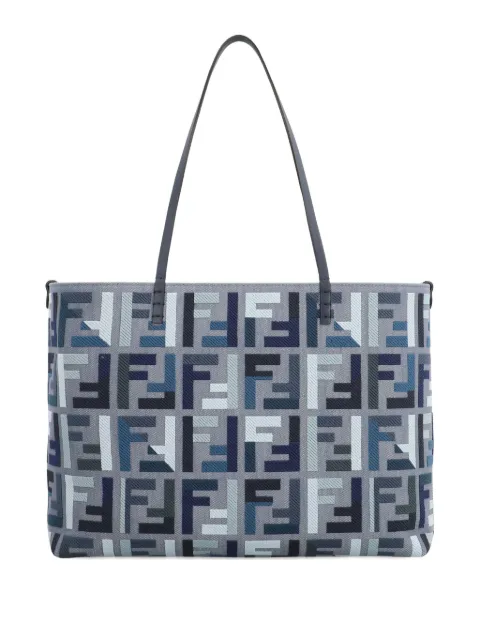 FENDI large Roll tote bag Blue 8BH425AV11