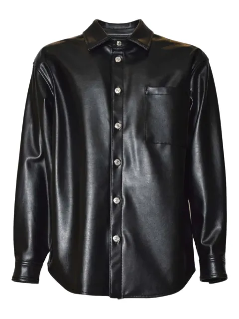 MSGM buttoned pocket-detail shirt Black 3940ME0925750999