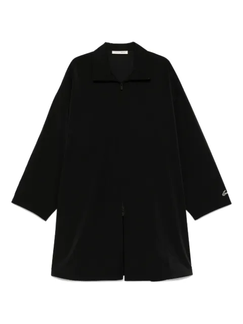 FEAR OF GOD ESSENTIALS zip-front three-quarter sleeves coat Black 202SP256560F