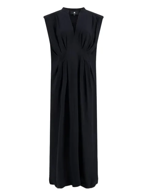 Su Dafne sleeveless pleated maxi dress Black DAFNE100113