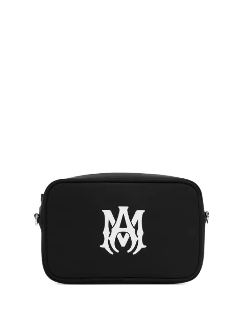 AMIRI MA Camera logo-print messenger bag Black AMBGCM1019