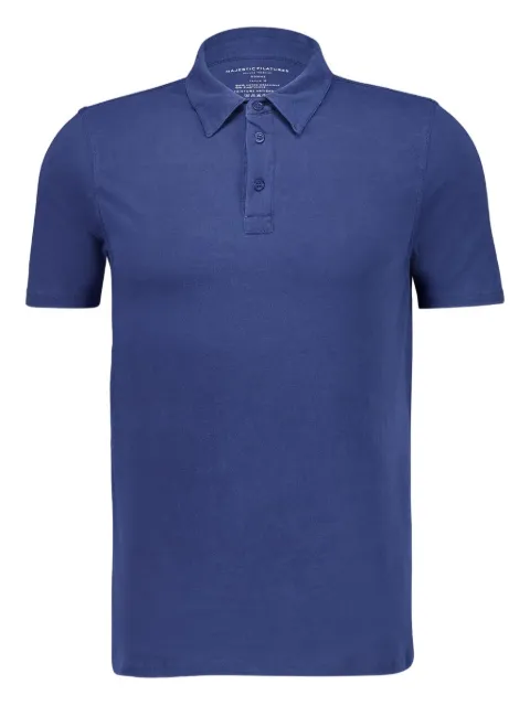 Majestic Filatures short-sleeved polo shirt Blue M090HPO089