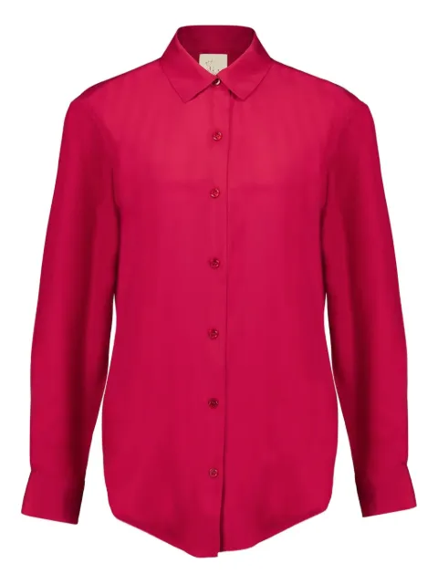 PAULA silk shirt Red AMETISTA34
