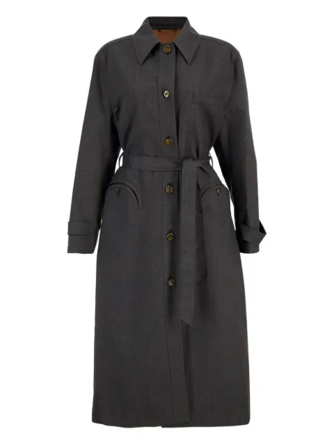 Blazé Milano Astoria belted trench coat Grey CTTSS01IAST
