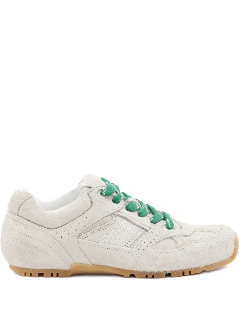 ALOHAS textured lace-up trainers Neutrals S100991