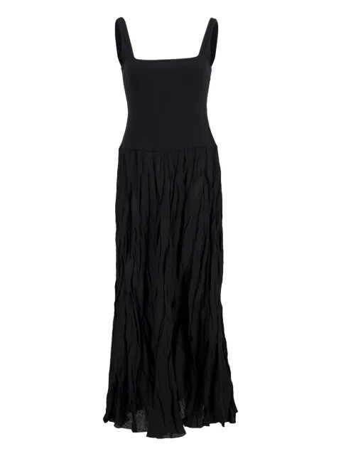 Johanna Ortiz Mariner sleeveless maxi dress Black PT03091