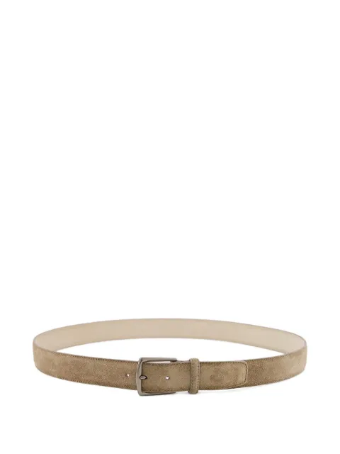 Aurélien suede leather belt Neutrals BELTSUEDE