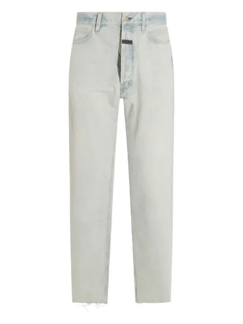 Fear Of God faded high-rise jeans Blue FGE240408DNM427