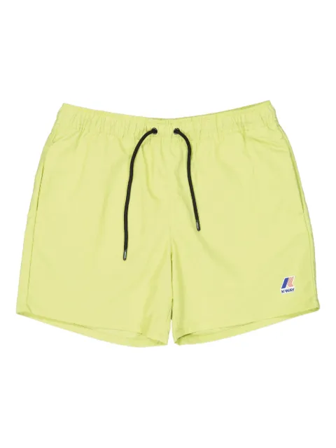 K-Way drawstring-waist swim shorts Green K007970
