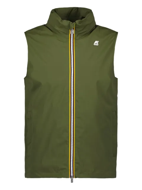 K-Way Valen zip-fastening gilet Green K3131JW