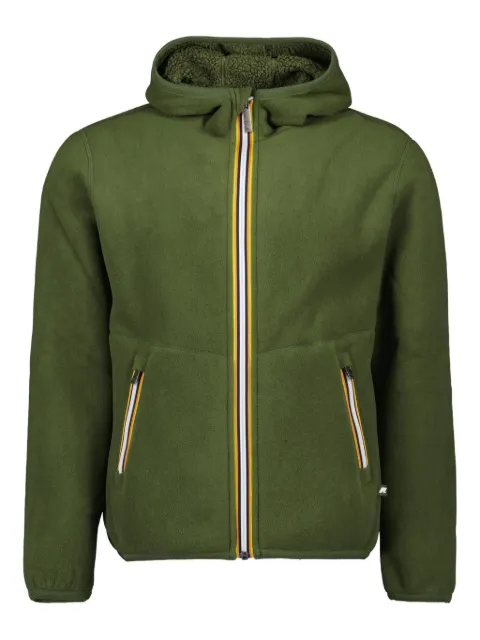 K-Way Jack zip-fastening jacket Green K4122UW