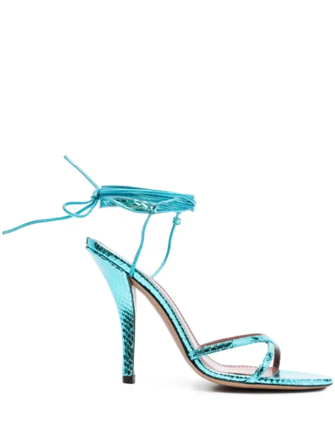 Paris Texas 110mm Linda sandals Blue PX1630XPMRR