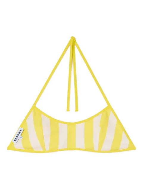 Sunnei reversible bikini top Yellow SRTWWSWW009NYL0130023YELLOW
