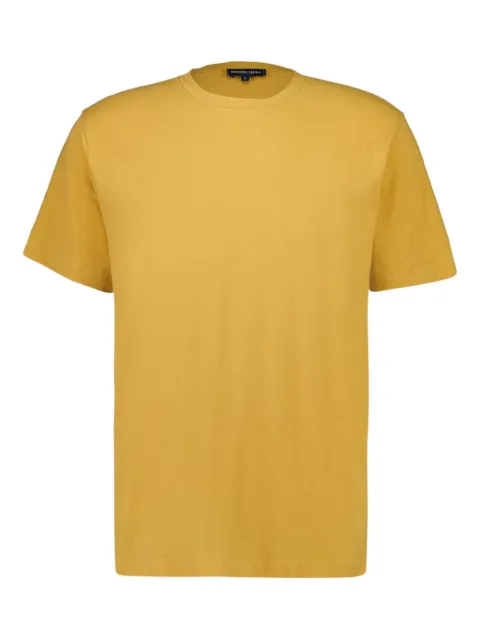 Frescobol Carioca cotton-linen blend T-shirt Yellow 2456869