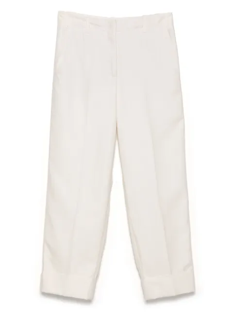 Akris conical leg pants White 206890