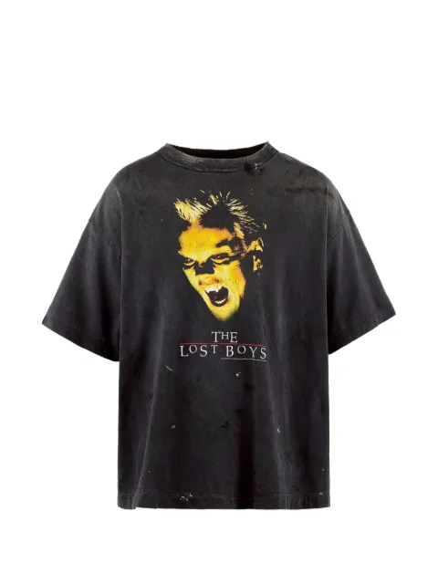 SAINT MXXXXXX graphic-print T-shirt Black SMHR80000C51