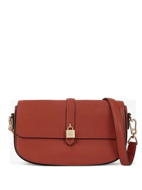 Karl Lagerfeld K/Autograph Padlock leather shoulder bag Red A3W301521XW