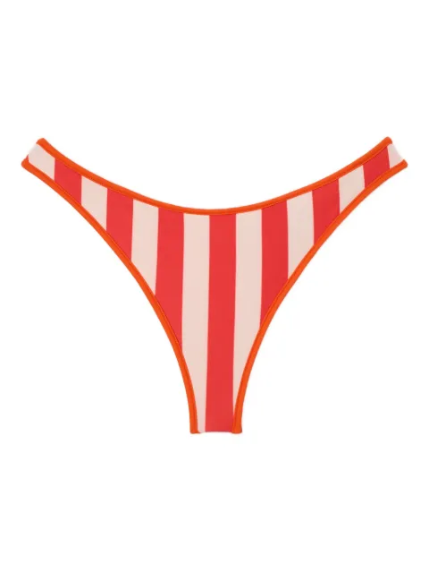 Sunnei reversible striped bikini bottoms Orange SRTWWSWW010NYL0137434BRIGHTORANGE