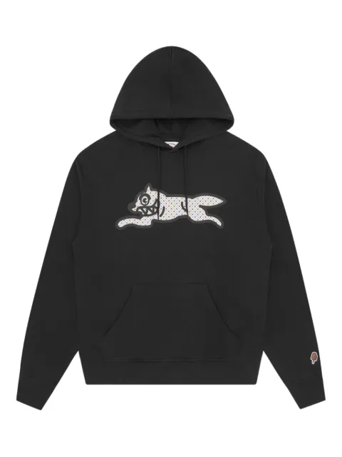 ICECREAM Running Dog graphic-print hoodie Black IC25239