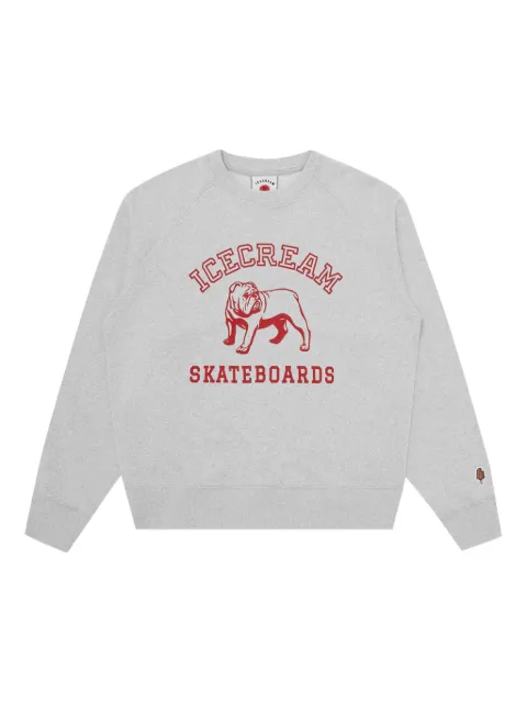 ICECREAM Skateboards logo-print sweatshirt Grey IC25232