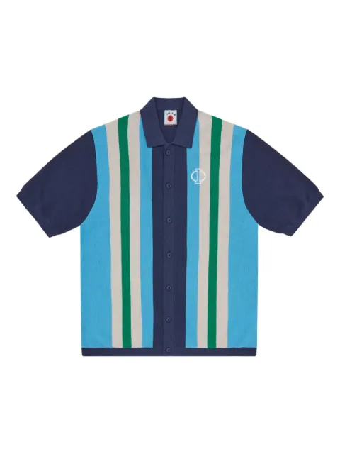 ICECREAM striped polo shirt Blue IC25227