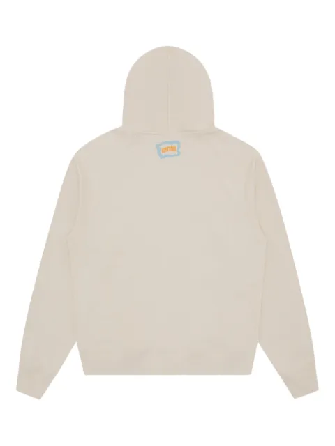 ICECREAM Block Logo zip-up hoodie Neutrals IC25243