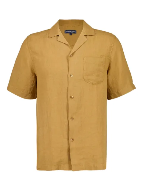 Frescobol Carioca short-sleeves button-up linen shirt Neutrals 2533871