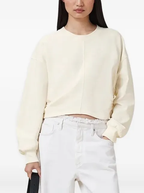 AllSaints drawstring-detail sweatshirt Neutrals W214JC