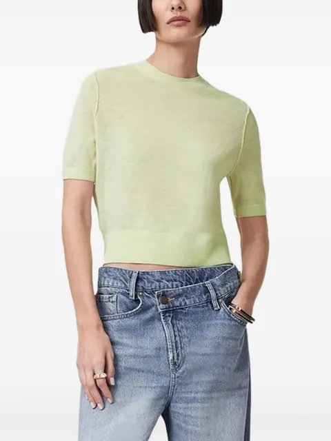 AllSaints Elsie short-sleeve T-shirt Green W068KC