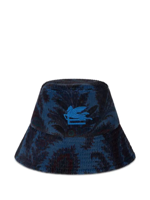 ETRO corduroy bucket hat Blue MAQA000699SA5K7